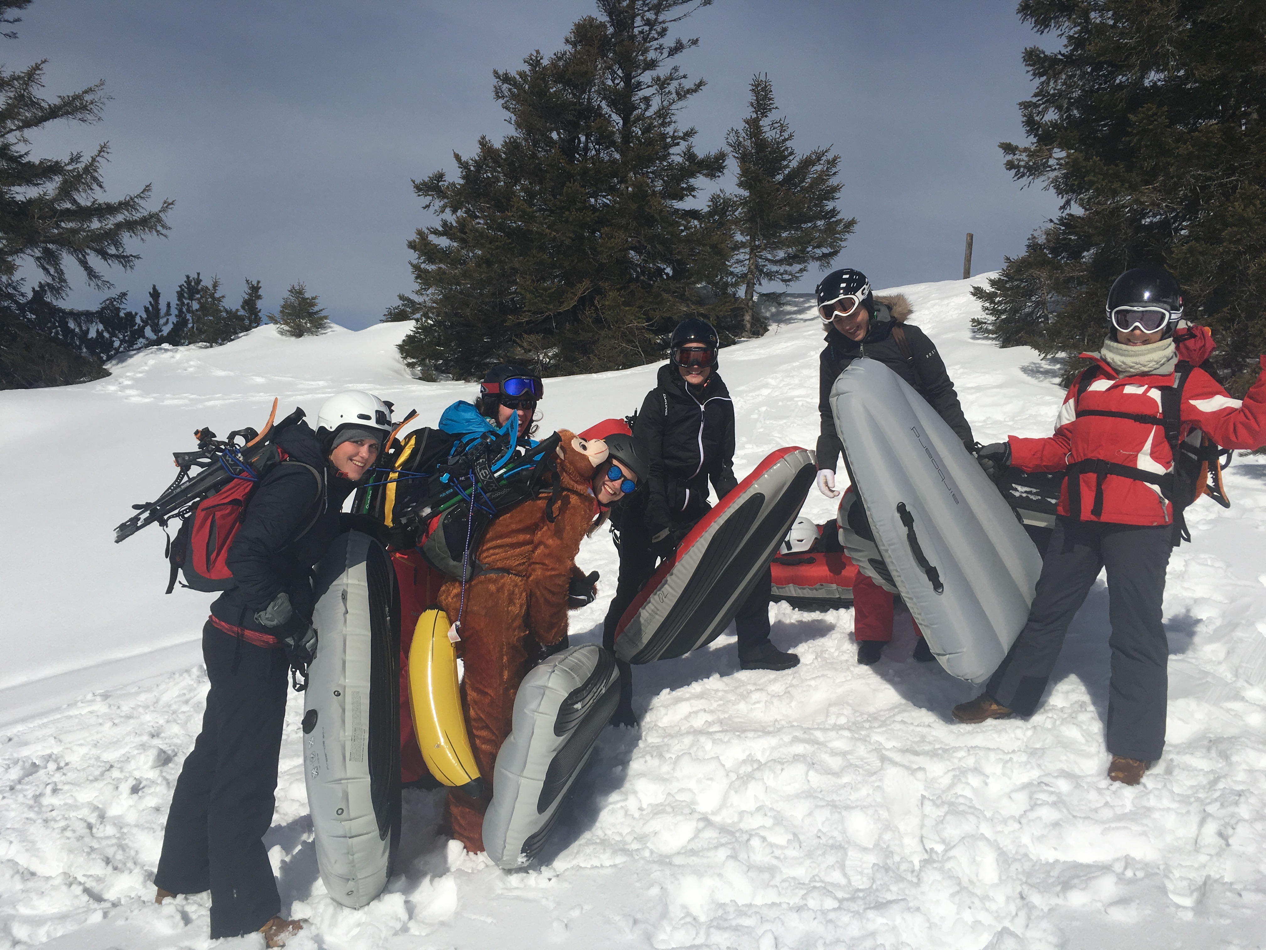 Airboard Junggesellinnenabschied