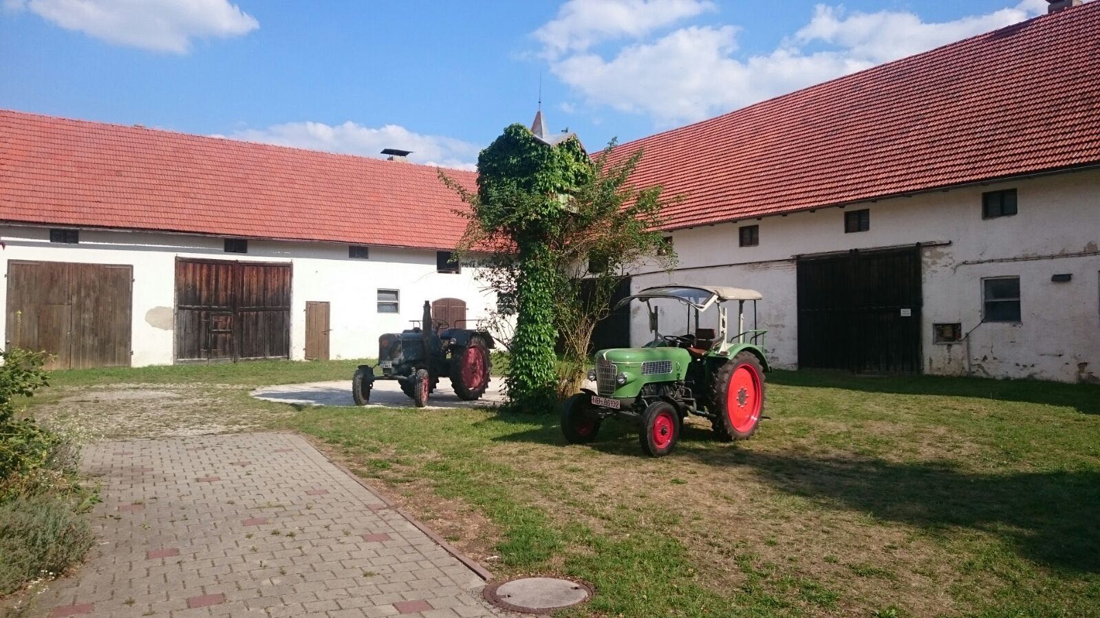 Oldtimer Traktor fahren